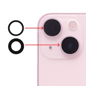 Linh kiện kính camera sau iPhone 13