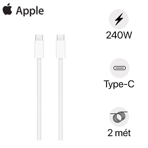 Cáp Apple USB-C to Type-C dây dù 240W 2M MYQT3ZA/A