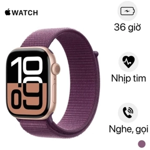 Apple Watch Series 10 42mm GPS Viền nhôm Dây vải - Cũ xước cấn