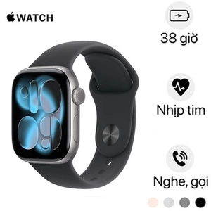 Apple Watch Series 11 46mm 5G Viền nhôm Dây cao su Size S/M - Cũ đẹp