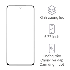 Linh kiện kính màn hình Vivo V50 Lite chính hãng GENA