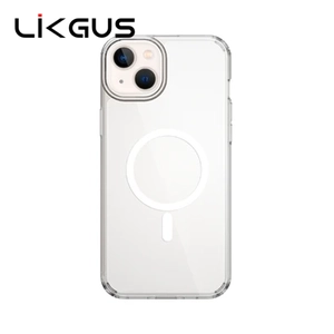Ốp lưng iPhone 15 Plus/14 Plus Likgus Magsafe trong suốt
