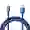 Cáp Baseus Crystal Shine USB-A To Lightning Dài 2M - Xanh Dương