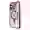 Ốp lưng iPhone 15 Pro Max Zagg Santa Cruz hỗ trợ sạc Magsafe - Hồng