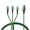 Cáp Pisen 3 in 1 (Lightning+Micro+Type-C) Braided 1.5M AP01