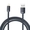 Cáp Baseus Crystal Shine USB-A To Lightning Dài 2M - Đen