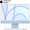 iMac 24 2021 M1 8GPU 8GB 256GB I Chính hãng Apple Việt Nam-Xanh dương