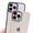 Ốp lưng iPhone 12 Pro Max Filada viền màu camera - Trắng