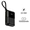 Pin dự phòng Pisen Quick Power Link Sunny 10.000 Mah 22.5W D096 (Type-C & Lightning) - Đen
