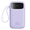 Pin sạc dự phòng Baseus Qpow2 màn hình số 20.000mAh 22.5W kèm cáp Lightning và Type-C - Tím