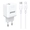 Sạc nhanh BWOO 2 cổng (USB-A + 2 USB-C) kèm cáp Type-C to Lightning 20W EU CDA157C-L Trắng