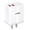 SẠC NHANH BWOO 2 CỔNG (USB-A + USB-C) 20W US CDA178 TRẮNG