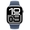 Apple Watch Series 10 46mm GPS Viền nhôm Dây cao su - Đã kích hoạt -Bạc