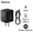 Sạc nhanh Baseus Palm 1C1A 30W US ( kèm cáp mini C to C 60W dài 1m ) - Đen