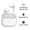 Tai nghe Pisen Buds P2 Wireless - Trắng