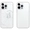 Linh kiện Kính lưng chính hãng Aries cho iPhone 13 Pro Max - Trắng