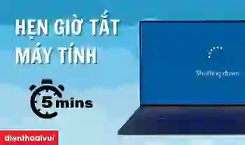 Cách hẹn giờ tắt máy tính
