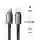 Cáp Baseus Crystal Shine USB-C to lightning dài 2M - Đen