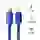 Cáp Baseus Crystal Shine USB-C to lightning dài 2M - Xanh dương