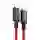 Cáp sạc nhanh Pisen Quick Platinum Type-C to Lightning 1M Đỏ