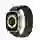 Apple Watch Ultra 49MM (4G) - Viền Titan Dây Vải Cỡ Nhỏ | Chính Hãng-Đen