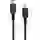 Cáp sạc Anker 322 USB-C to Lightning 0.9m Nylon A81B5H21 - Đen