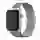 Apple Watch Series 5 40mm (4G) - Viền Titan Dây thép - Cũ trầy xước-Bạc