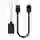 Cáp StarGO R2 USB-C to C 60W 0.2m - Đen