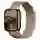 Apple Watch Series 10 42mm 4G Viền titan Dây thép - Cũ đẹp - Titan Vàng