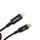 Cáp sạc nhanh Pisen Quick Platinum Type-C to Lightning 1M Đen