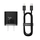 Combo sạc nhanh Baseus GaN5 1 cổng 20W kèm cáp USB-C to lightning dài 1m - Đen