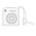Pin dự phòng Pisen Quick High Power Depot 10.000mah 22.5W D105 (Type-C & Lightning) - Trắng
