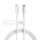 Cáp Anker 542 USB-C to USB-L 1.8M TPE BIO-BASED A80B2 - Trắng