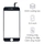 Linh kiện kính màn hình iPhone 8 Plus chính hãng Feaglet - Đen