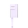 Pin dự phòng Pisen Quick Crystal High Power Box 20W 10.000mAh kèm cáp Type-C to Lightning D117 - Tím