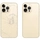 Linh kiện kính lưng iPhone 13 Pro chính hãng GENA Vàng