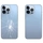 Linh kiện kính lưng iPhone 13 Pro chính hãng GENA Xanh Dương