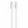 Cáp StarGO slim silicone USB-C to C 240W 1m - Trắng