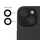 Linh kiện kính camera sau iPhone 15 - Viền dày