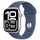 Apple Watch Series 10 42mm GPS Viền nhôm Dây cao su Size S/M - Đổi bảo hành - Bạc