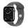 Apple Watch Series 11 46mm 5G Viền titan Dây cao su Size M/L - Cũ đẹp - Đen