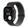 Apple Watch Ultra 3 49mm 5G Viền titan Dây thép Size L - Cũ xước cấn - Titan Đen