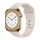 Linh kiện Apple Watch Series 8 45mm GPS Viền th Dây cao su - Vàng - Cũ trầy xước
