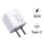 Sạc Pisen Quick - Mr White Tiny USB-C 30w - Trắng