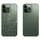 Linh kiện Kính lưng chính hãng Aries cho iPhone 13 Pro - Xanh Lá
