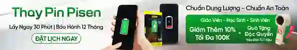 Thay pin pisen siêu cao