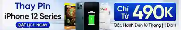 Thay pin iPhone 12 series chính hãng