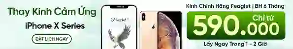 Thay kính cảm ứng iPhone X Series