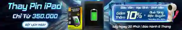 Thay pin máy tính bảng iPad