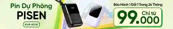 Pin sạc dự phòng Pisen